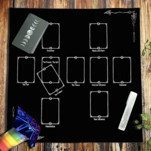 Board Game Pad Astrological Oracles Table Cover Card Mat Divinations Tablecloth