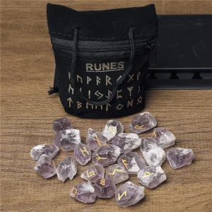 25pcs/pack Irregular Ore Rock Quartz Runes Stones Raw Mineral Purple Yellow White Quartz Healing Crystals Fengshui Wicca Amulet