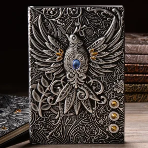 Witchcraft Vintage Notebook 3D Death Spell Notebook Office Travel Diary Student Notes Book School Supplies Oddities Decor Gift