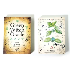 Green Witch Oracle Cards Tarot Cards Deck and Card Game Board Game Divination fate